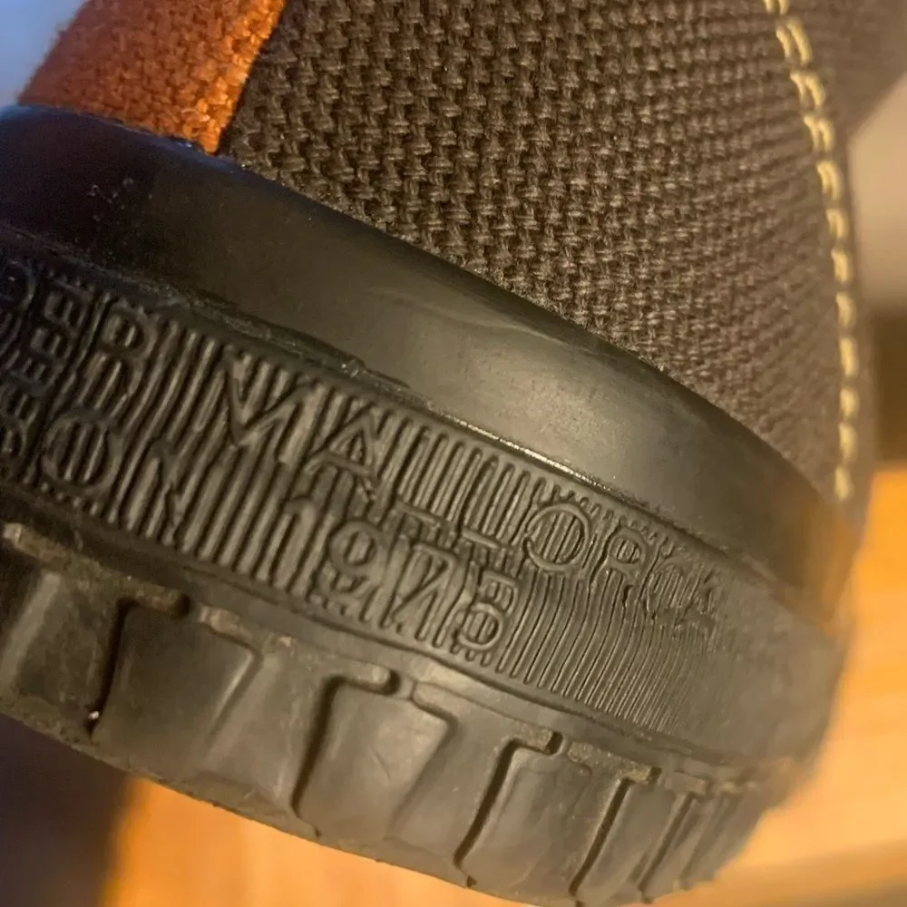 RARE CamperLab Mallorca 1975 Brown and Orange Twins Hi Sneakers